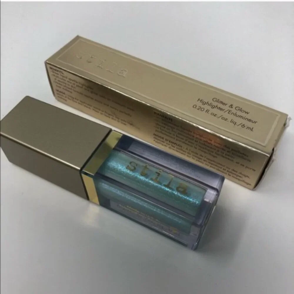 Stila | Glitter & Glow Highlighter Admiral Blue | 0.2 oz - Picture 5 of 8